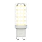 Лампочка светодиодная Uniel LED-JCD-9W/3000K/G9/CL GLZ09TR картон