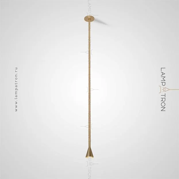 Подвесной светильник FALD B Цвет Латунь Lampatron fald-b-brass 5385-13798 Подвесной светильник FALD B Цвет Латунь Lampatron fald-b-brass 5385-13798