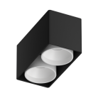 Накладной светильникпод сменную лампу Ledron KEA 2 ED GU10 Black-White