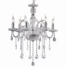 Подвесная люстра Ideal Lux 027821 GIUDECCA SP6 TRASPARENTE