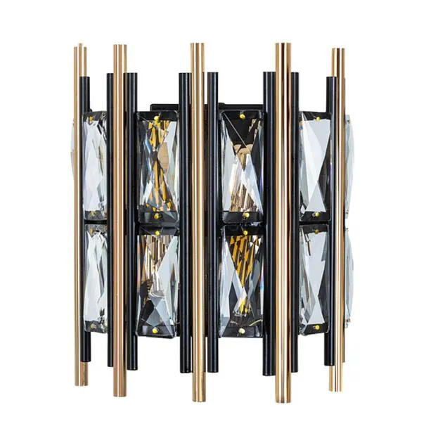 Настенный светильник Arte Lamp A1043AP-2BK ALRUBA