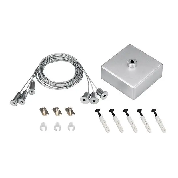 Подвес ARL-3x2m Set (Silver box, Pad 9x2mm) (, Металл) Arlight 040293 Подвес ARL-3x2m Set (Silver box, Pad 9x2mm) (, Металл) Arlight 040293
