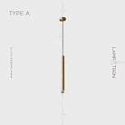 Подвесной светильник GIFT Тип A. Цвет Латунь Lampatron f-gift-a-brass 5828-25477
