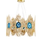 Подвесная люстра Delight Collection 9275P-6 gold Boho