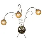 Светильник настенный, G4, 3x20W Velante 7757BJ-3+106H-GD Классический стиль