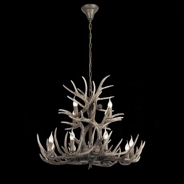 Люстра подвесная Серый E14 12*40W ST Luce SL154.703.12 CORNA