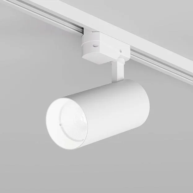 Трековый светильник 145мм d70 220V LED 4000K 24W IP20 белый алюминий Denkirs DK6454-WH SOLID KOPER Трековый светильник 145мм d70 220V LED 4000K 24W IP20 белый алюминий Denkirs DK6454-WH SOLID KOPER