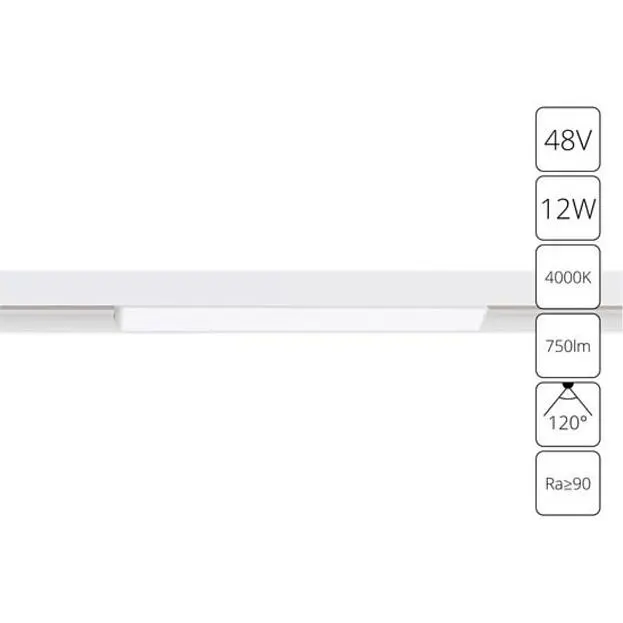 Трековый светильник Arte Lamp A4632PL-1WH Linea Трековый светильник Arte Lamp A4632PL-1WH Linea