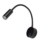Спот Uniel ULT-F21-3W/4000K IP20 BLACK
