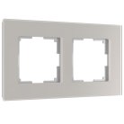 Рамка Werkel W0023117 Senso дымчатый soft-touch