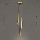 Готовая комбинация светильников MAGRIT LUX MORE 3 лампы. Цвет Черный Lampatron 6105-16383