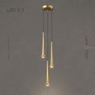 Готовая комбинация светильников MAGRIT LUX MORE 3 лампы. Цвет Черный Lampatron 6105-16383