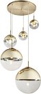 Подвесной светильник TopLight TL1203H-05GD Glass