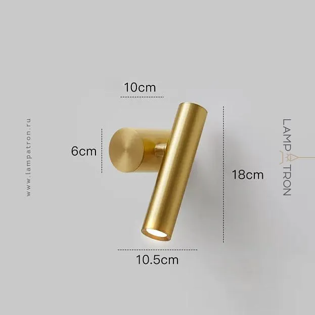 Бра ARD Латунь Lampatron f-ard-brass 8241-22454 Бра ARD Латунь Lampatron f-ard-brass 8241-22454