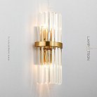 Бра BLUNT Размер L. Цвет латунь. Lampatron 3324-8435