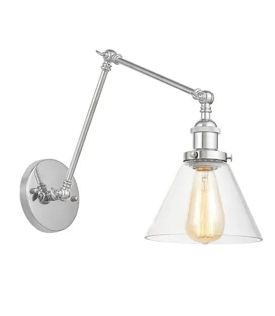 Бра Lumina Deco LDW 6801-2 CHR+PR Nubi Бра Lumina Deco LDW 6801-2 CHR+PR Nubi