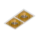 Встраиваемый светодиодный светильник LeDron GIZA SQ2 White-Gold 4000K