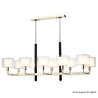 Подвесная люстра Crystal Lux Maestro SP-PL10 L1100 Gold