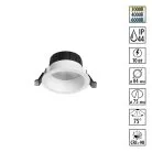 Светильник встраиваемый с переключателем цв. температуры IP44 LED 10W 220-240V 3000К\4000К\6000К Novotech 359553 CLARA