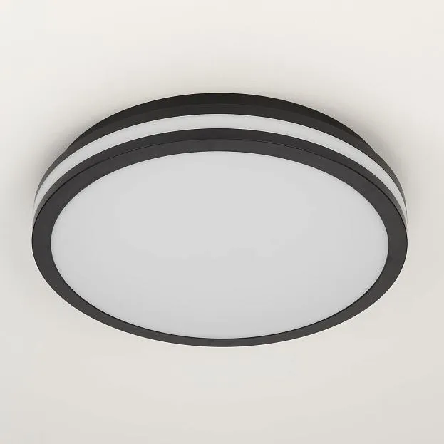 Светильник влагозащищённый Чёрный LED Citilux CL711021V LUNS Светильник влагозащищённый Чёрный LED Citilux CL711021V LUNS