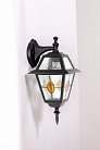 Настенный фонарь уличный Oasis Light 91102/04 lgY Bl FARO lead GLASS