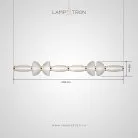 Реечный, рядный светильник HOLM LONG Размер L. Цвет прозрачный Lampatron f-holm-long-l-clear 8934-25828