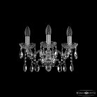 Бра хрустальные Bohemia Ivele Crystal  1413B/3/141 Ni