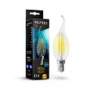 Светодиодная лампа Voltega 7132 Crystal Graphene Candle wind 9W 2800K E14 VG10-CW35E14warm9W-F