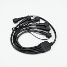 Коннектор питания Ardecoled 031791 ARD-Classic-Sync-RGB Black RGB-SYNC