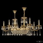 Люстра бронзовая Bohemia Ivele Crystal  72153/10/250/600 G