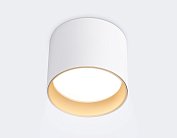 Потолочный светильник Ambrella light TN5304 WH/GD белый/золото GX53 max 15W D83*65