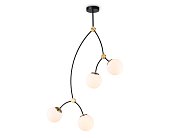 Подвесной светильник BK/SB черный/бронза E27/4 max 60W D790*1120 Ambrella light TR2575/4