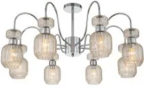 Потолочная люстра Escada 1141/8PL Chrome/Beige Gloss