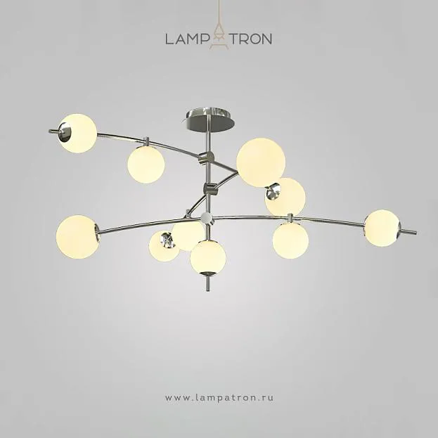 Люстра NEANDER Цвет Хром Lampatron neander-chrome 7504-20893 Люстра NEANDER Цвет Хром Lampatron neander-chrome 7504-20893
