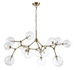 Светильник подвесной Crystal Lux MAXIMO SP15 BRONZE 0930/315