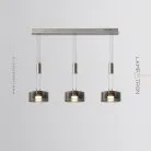 Подвесной светильник HARTMUT B 3 подвеса Lampatron 8740-24569