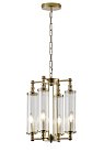 Подвесная люстра Crystal Lux TOMAS SP4 BRASS