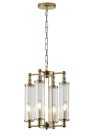 Подвесная люстра Crystal Lux TOMAS SP4 BRASS