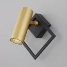 Настенный светильник Eurosvet 20091/1 LED черный/ золото a051697 Turro