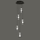Подвесной светильник Delight Collection MD24001011-5A black/smoky