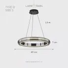 Кольцевые люстры и светильники SIGURD Тип B. Размер S Lampatron sigurd-b-s 8642-24133