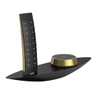 Пульт и кнопка на настольном держателе Table set F00YK04-22-1 Gold