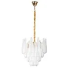 Люстра 8х6W(led) E14 ЗОЛОТО/ПРОЗРАЧНЫЙ (2КОР!) Lightstar 799082 Retro II