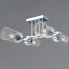 Потолочная люстра ILLUMICO IL0780-4CSQ-25 CR NAPLES