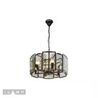 Подвесная люстра iLamp 6113-550BK Panorama