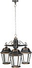 Уличный светильник подвесной Oasis Light 91470L/3 Gb ASTORIA 2