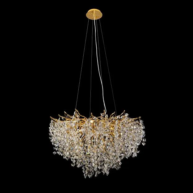 Подвесная люстра iLamp 8005-D800 GD Savage