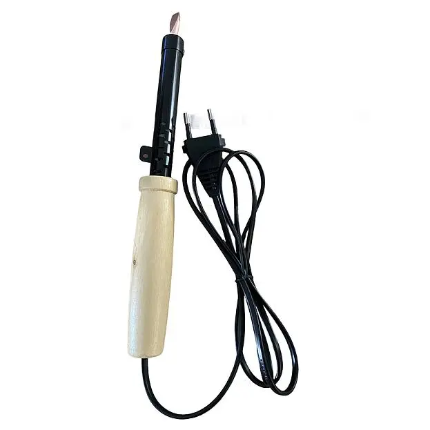 Паяльник с деревянной ручкой 100W STEKKER 49987 PLE110-100 Паяльник с деревянной ручкой 100W STEKKER 49987 PLE110-100