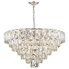 светильник подвесной, E14, 15x40W Wertmark WE106.15.103 LAVINIA