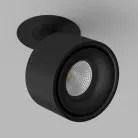 Встраиваемый поворотный светодиодный светильник Ledron SAGITONY R BASIC S75 Black